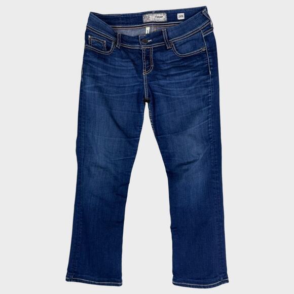 BKE Harper Bootcut Blue Denim Jeans Size 29R x 31 1/2 - Picture 1 of 8